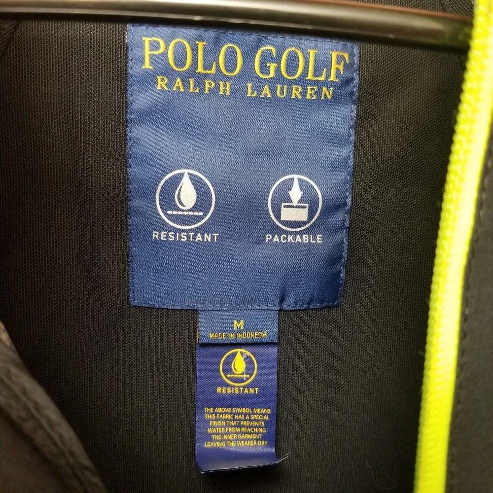 Ralph Lauren Polo Golf 2015 US Open Jacket Chambers Bay‎ WA Full Zip USGA Sz Med